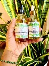 Load image into Gallery viewer, Olive & Citrus Leaf Hair & Body Oil