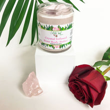 Load image into Gallery viewer, Crystal Infused Rose Body Butter