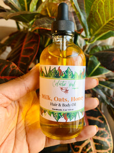 Milk Oats Honey Hair & Body Oil